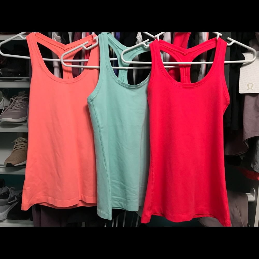 Lululemon Cool Racerback Tanks Size 4
